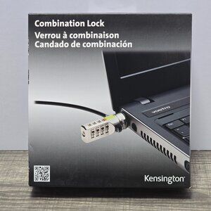 Kensington Combination Cable Lock for Laptops Brand New